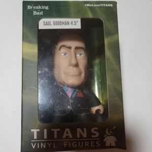 Titans brand vinyl figure new in box Saul Goodman 4.5 inches